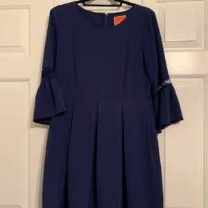 Mod cloth blue dress